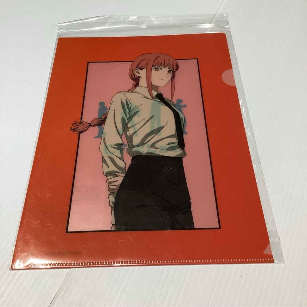 Chainsaw Man Makima Clear File Folder Banpresto Bandai Namco Anime Japan - Picture 2 of 6